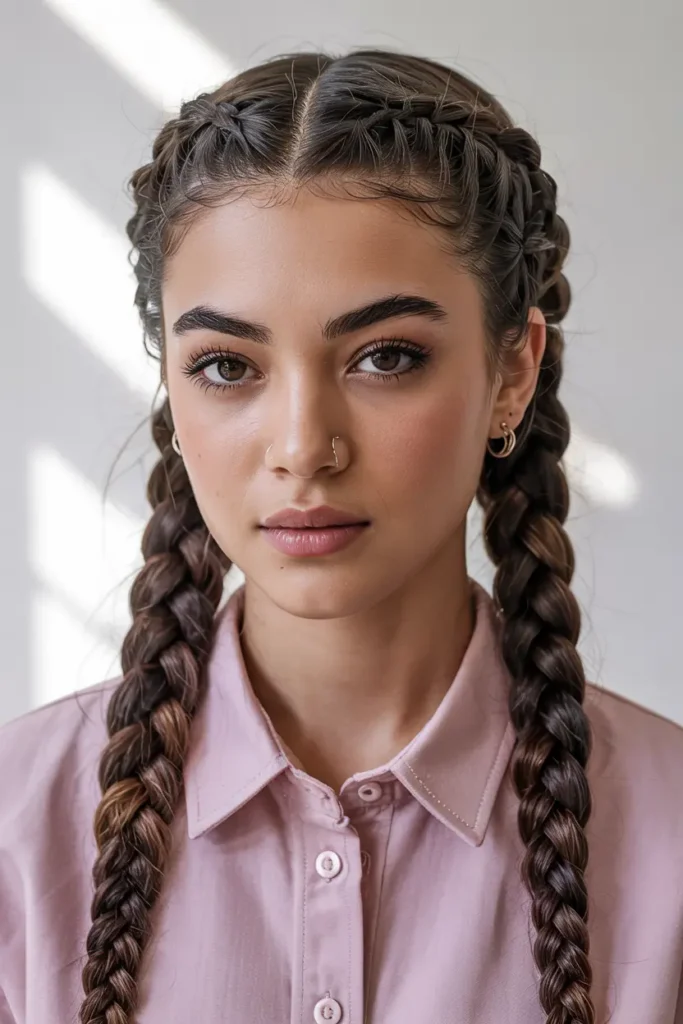 19. Two Protective Pigtails