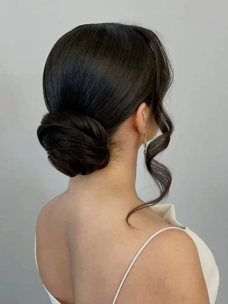 Sleek Low Chignon
