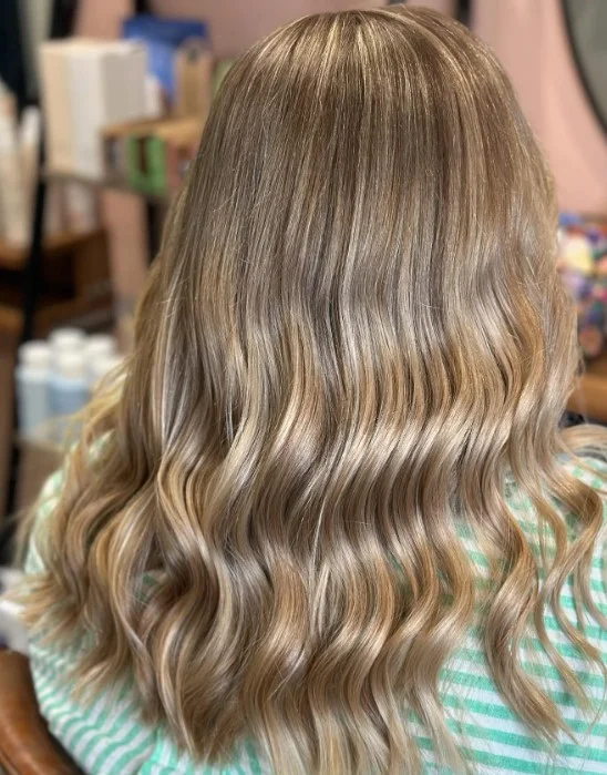 Honey Blonde Babylights