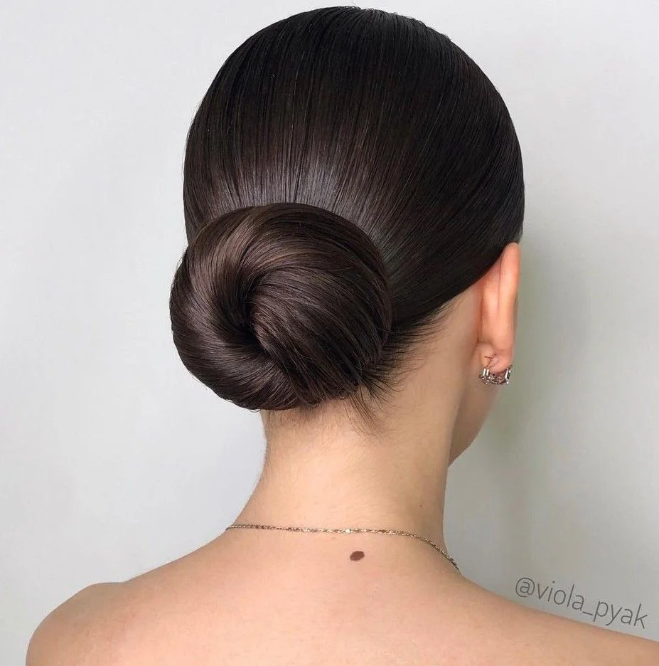 Sleek Low Bun