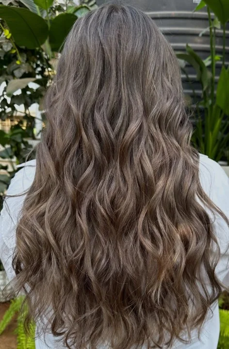 Ash Blonde Highlights