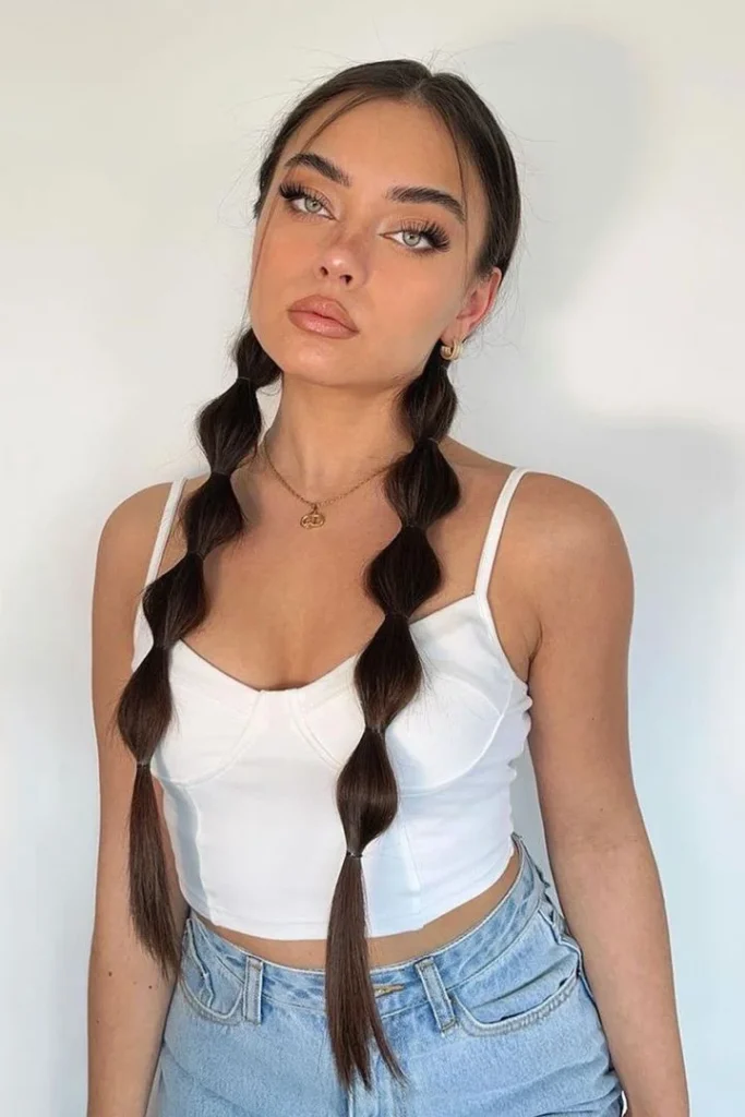 Low Bubble Braid Pigtails