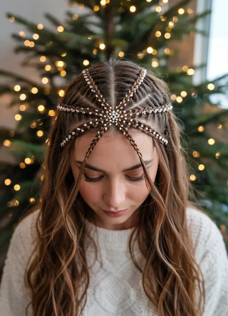 3. Starburst Braid Design