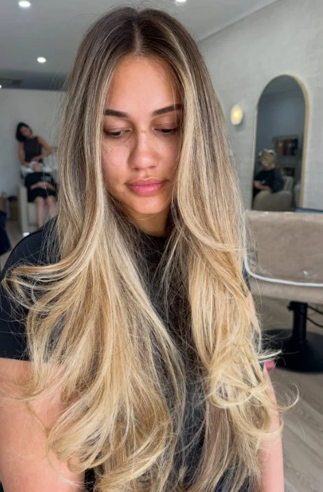 Golden Blonde Balayage