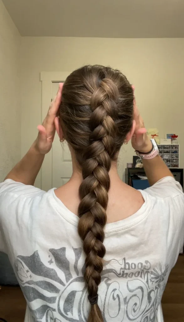Single Dutch Braid