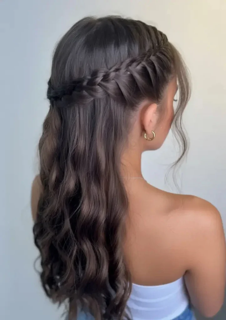 Braided Crown Style