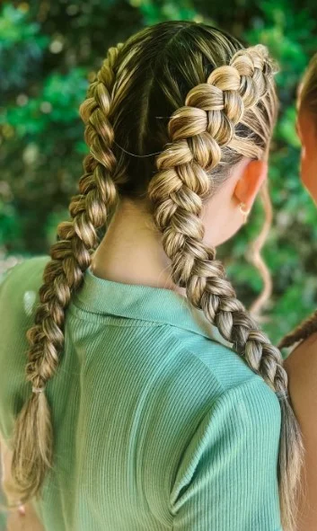 Double Dutch Braids