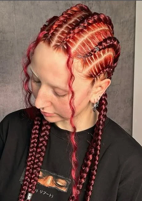 Jumbo Cornrow Designs