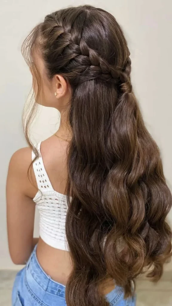 Lace Braid Side Style