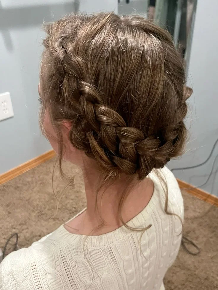 Dutch Braid Crown
