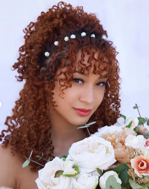 Romantic Half Up Half Down Curls