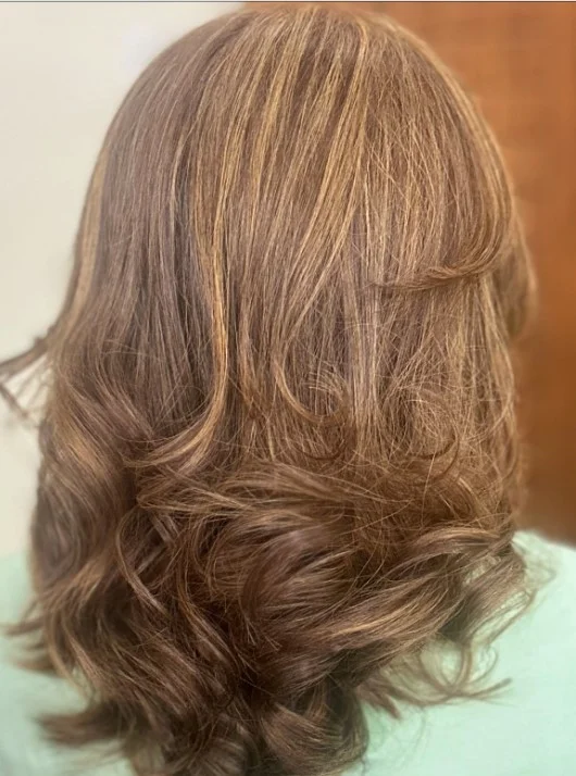 Warm Toffee Highlights