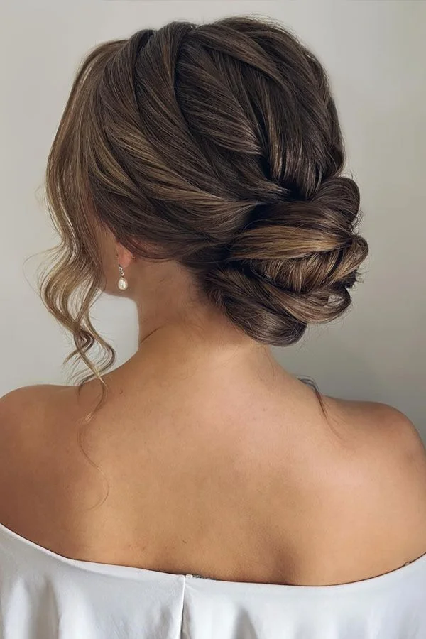 Twisted Chignon Hairstyle
