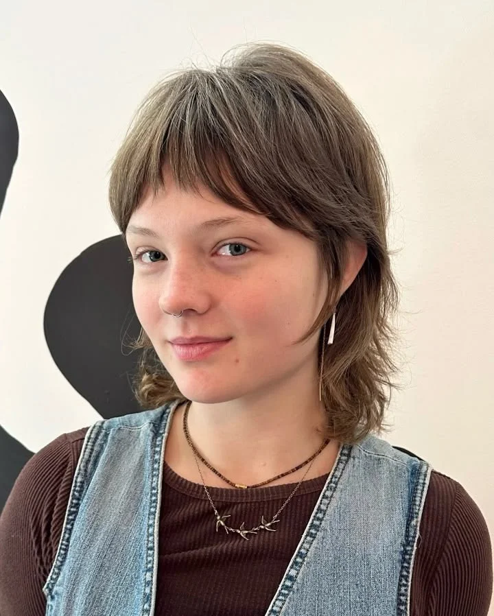 Choppy Wolf Cut with Bangs