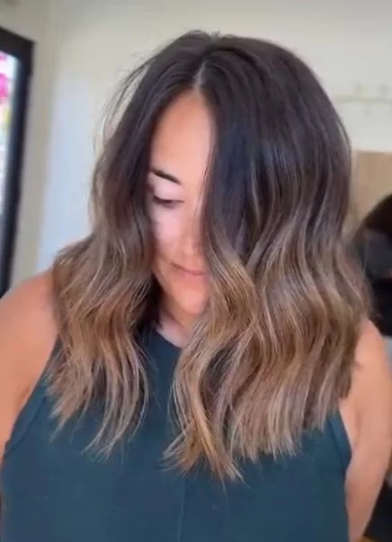 Soft Ombre Brunette Balayage