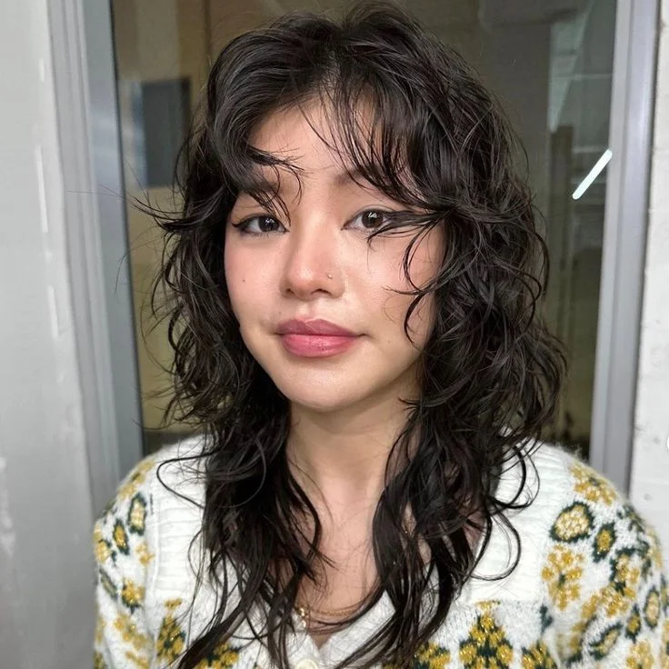 Wolf Cut with Wispy Bangs