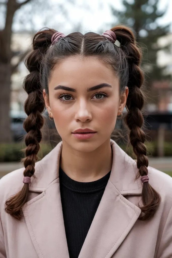 8. Two High Pigtails