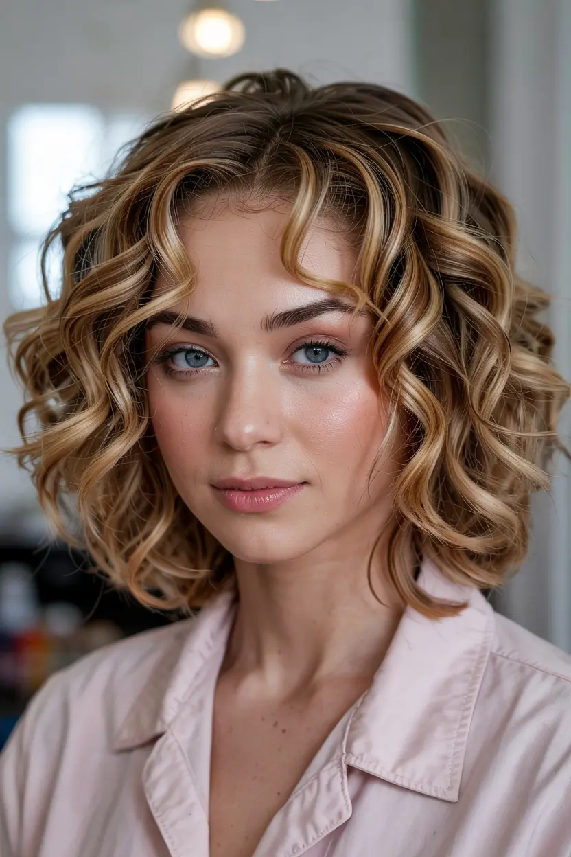 90s Short Bob Hairstyles for Curly, Wavy, and Straight Hair