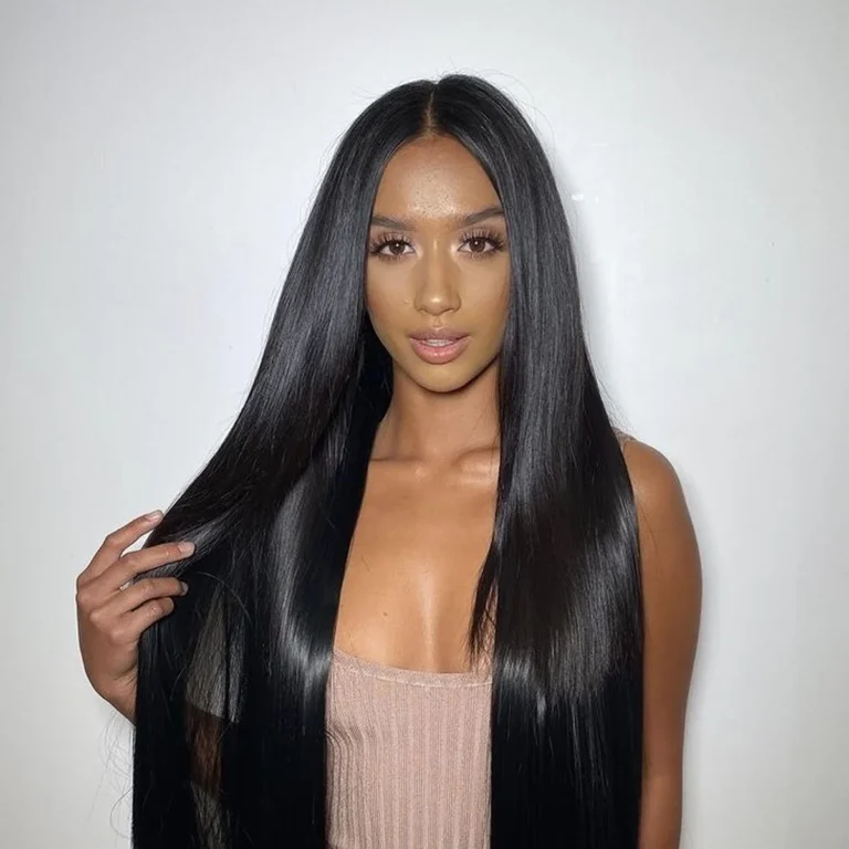 Baddie Hairstyles Latina Straight hair