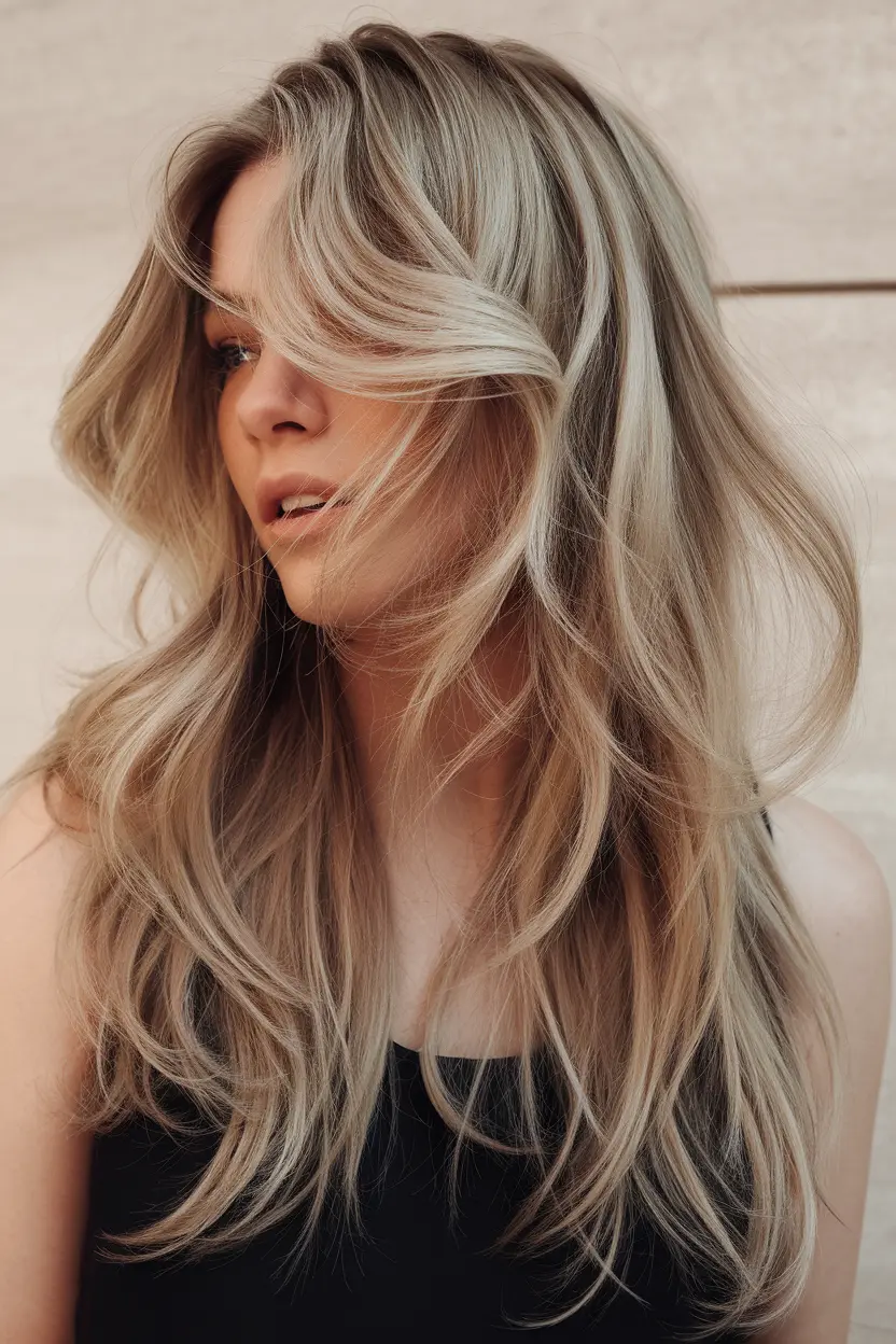 40 Butterfly Haircuts for Long Hair You Need to Try 1 Curled Butterfly Layers Cut