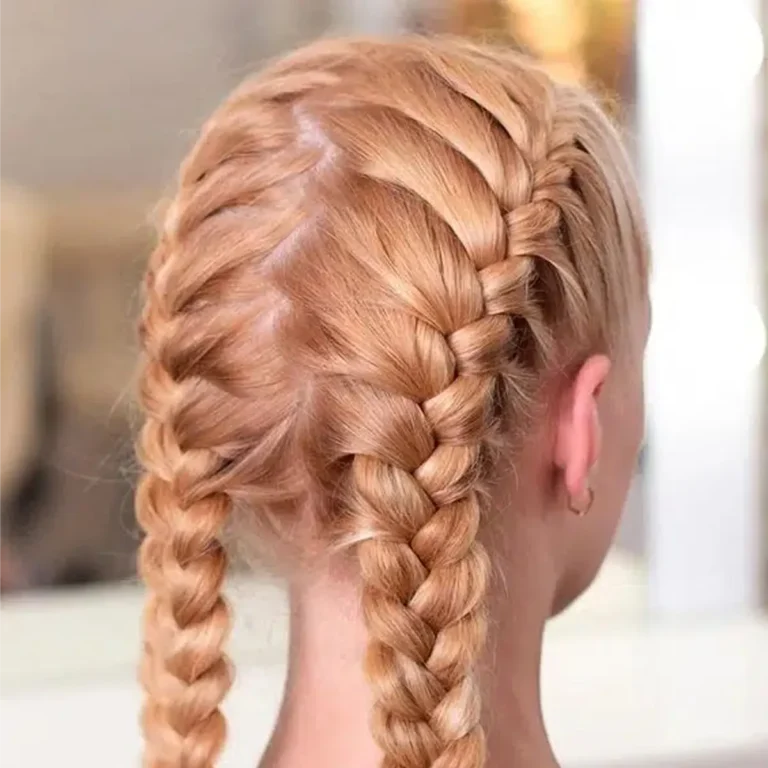 French Braid Pigtails