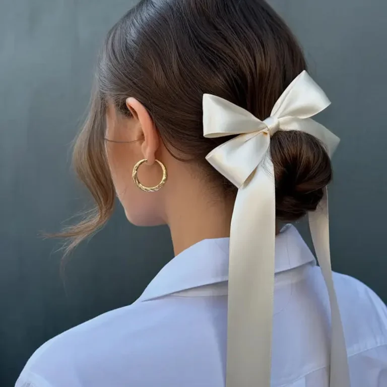 Low Bun Wedding Hair