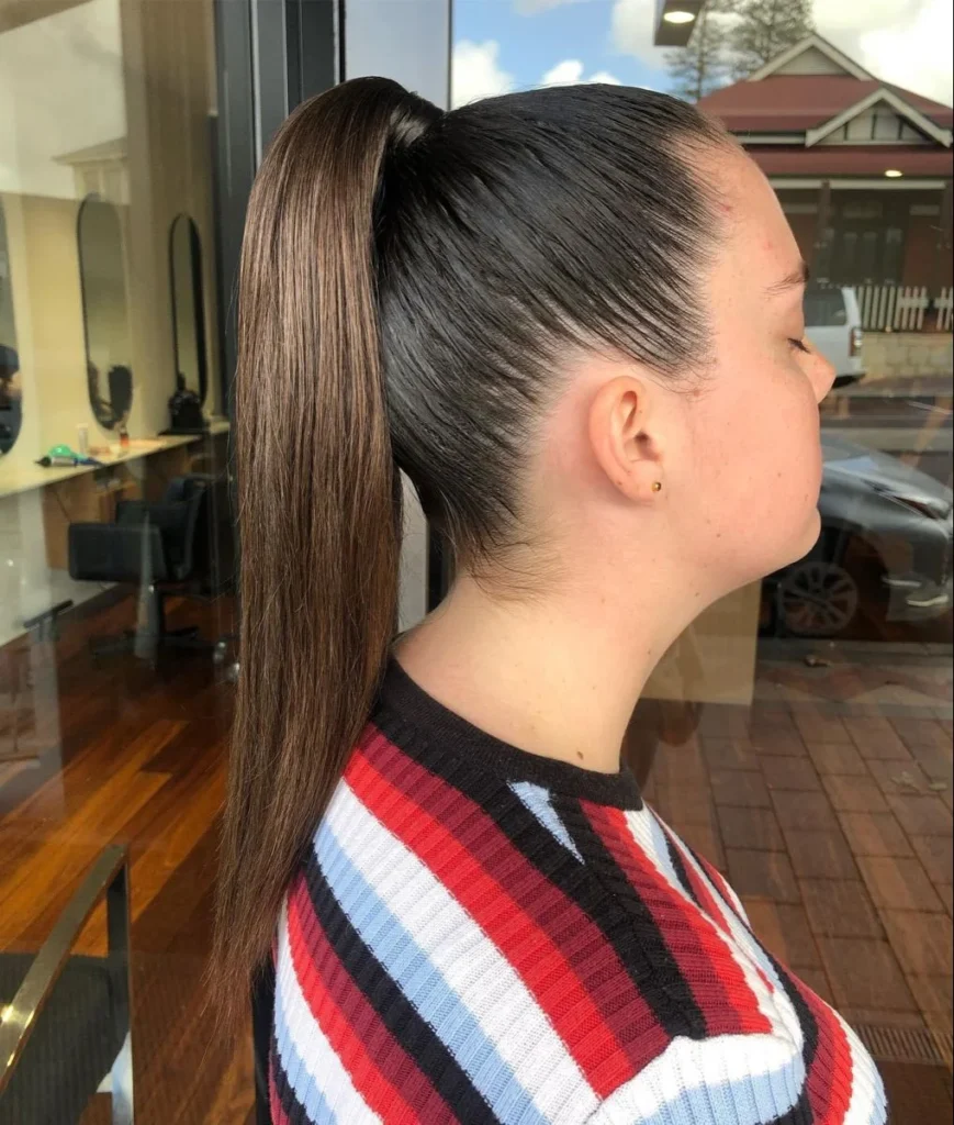 Slick High Ponytail