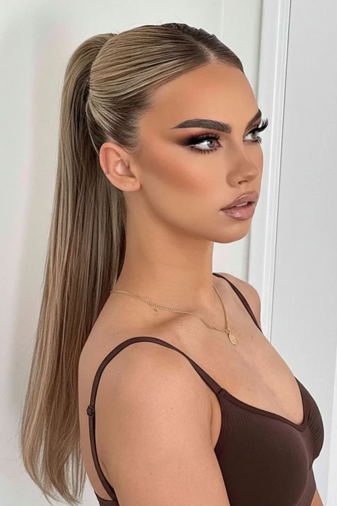 Sleek High Ponytail