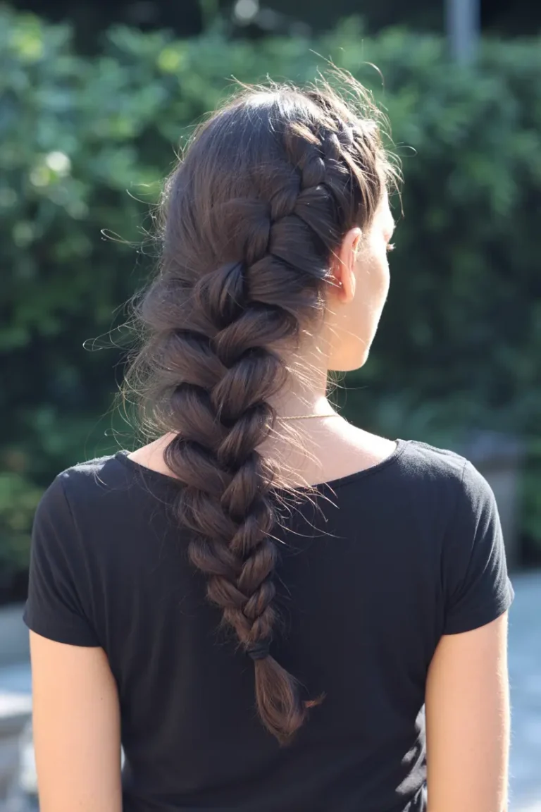 Messy Braided hairstyles for Effortless Beauty
