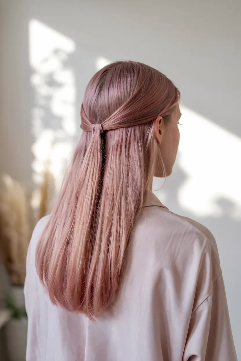1. Pastel Pink Hair