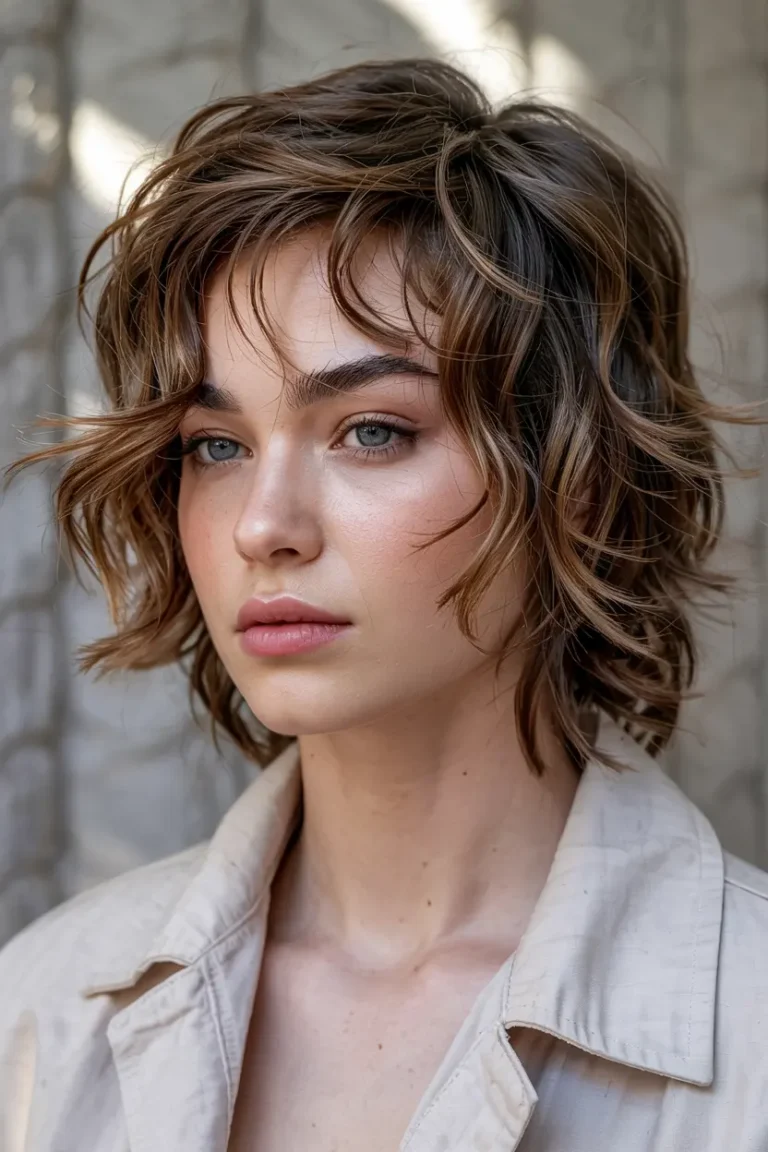 15 Effortless Wolf Cut Wavy HairStyles for Trendy Looks