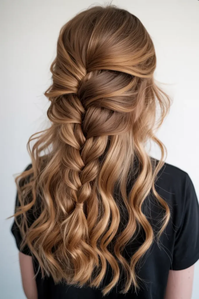 11. Wavy Messy Braid