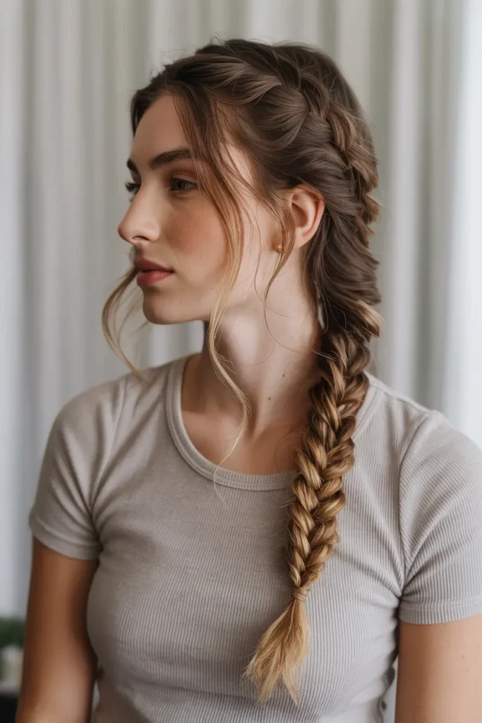 12. Single Fishtail Braid