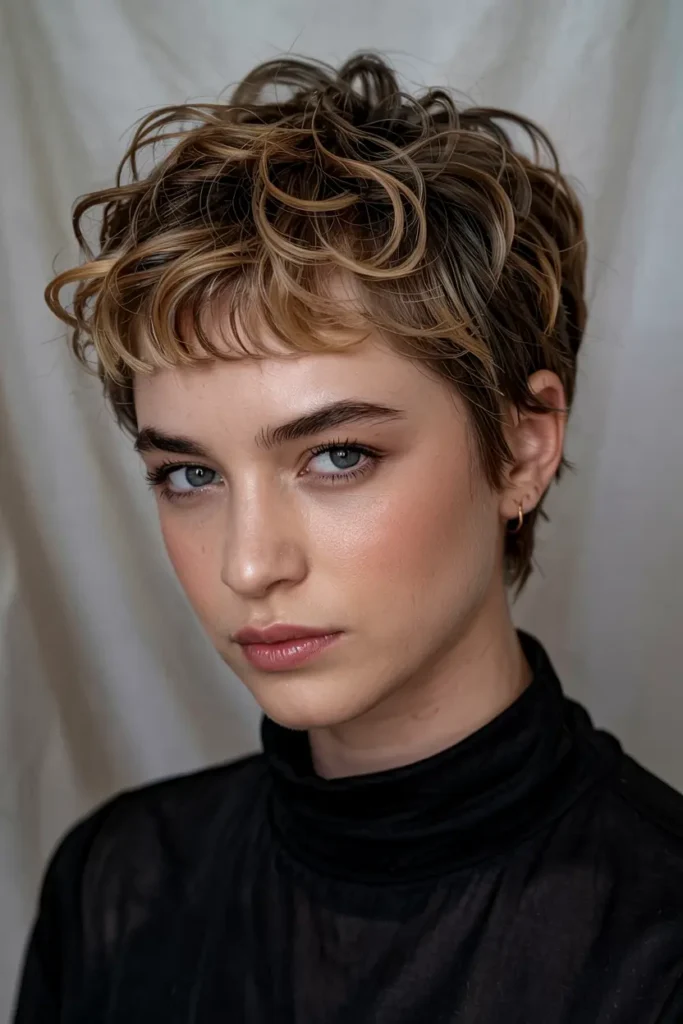 12. Textured Curly Pixie 2
