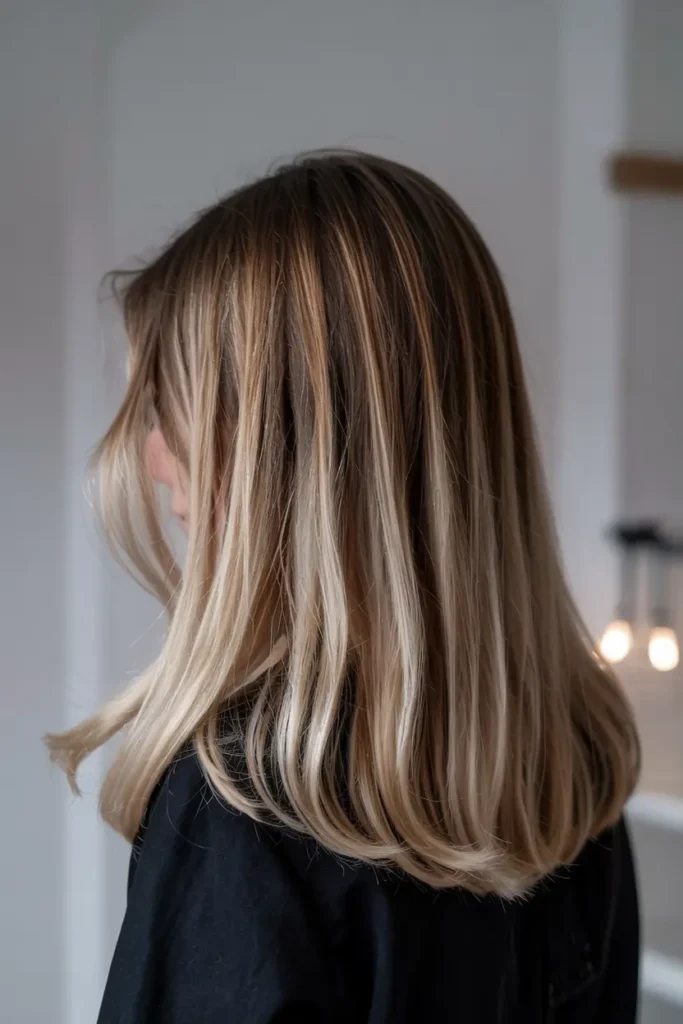 14. Creamy Ash Blonde Balayage