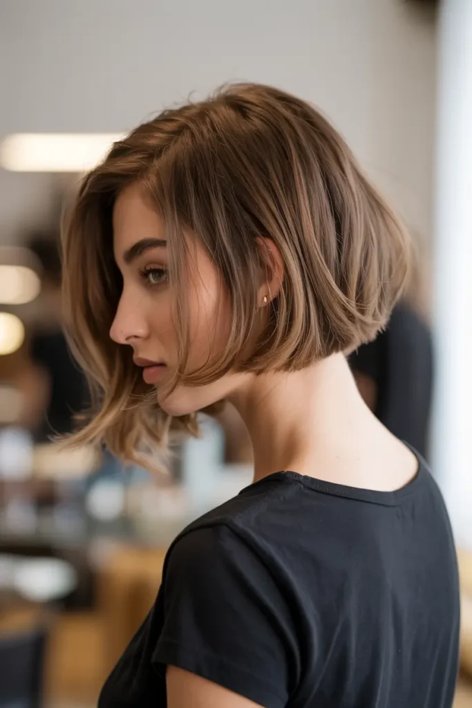 15. Rumpled Bob Style