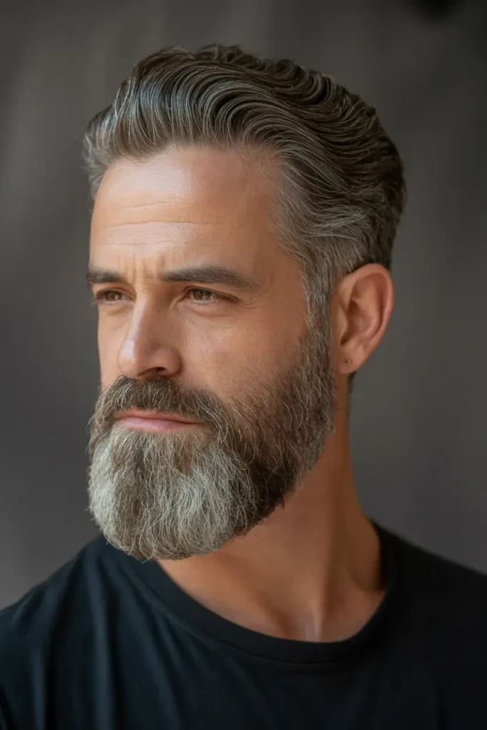 16. Sideburns with Beard