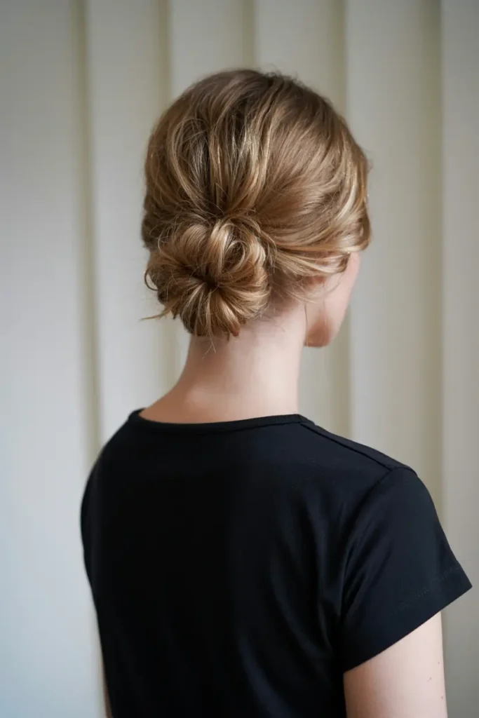 17. Loose Messy Chignon