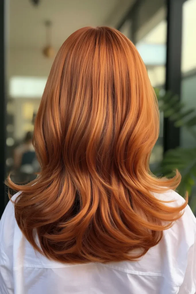 18. Rustic Dark Ginger Hair