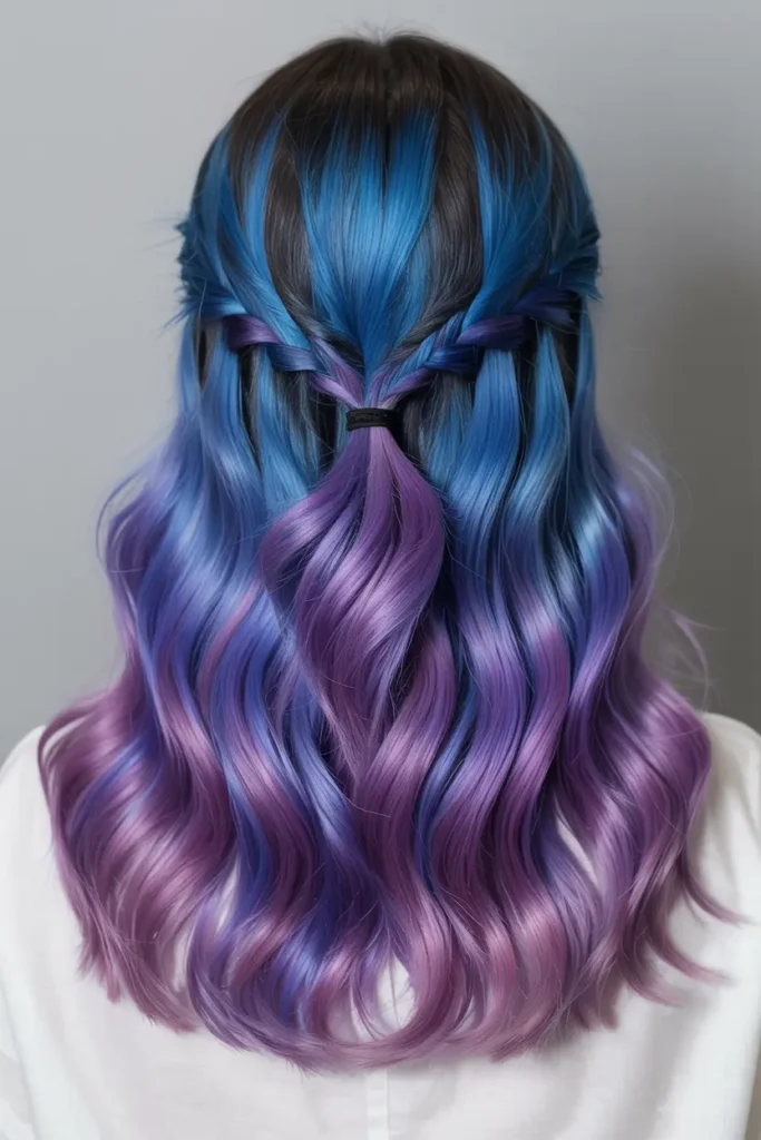 19. Blue and Purple Root Melt