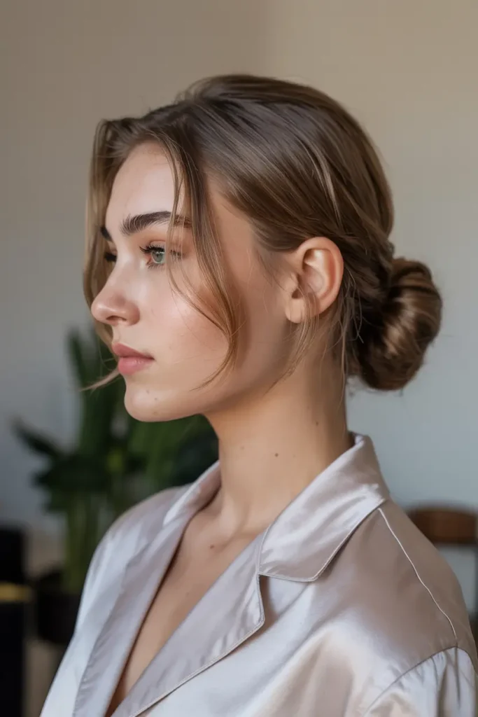 19. Minimalist Chignon