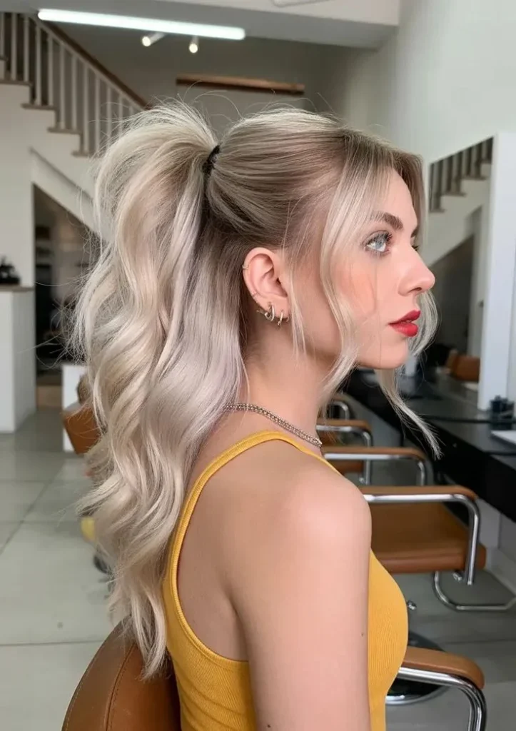 Half-Up Half-Down Style