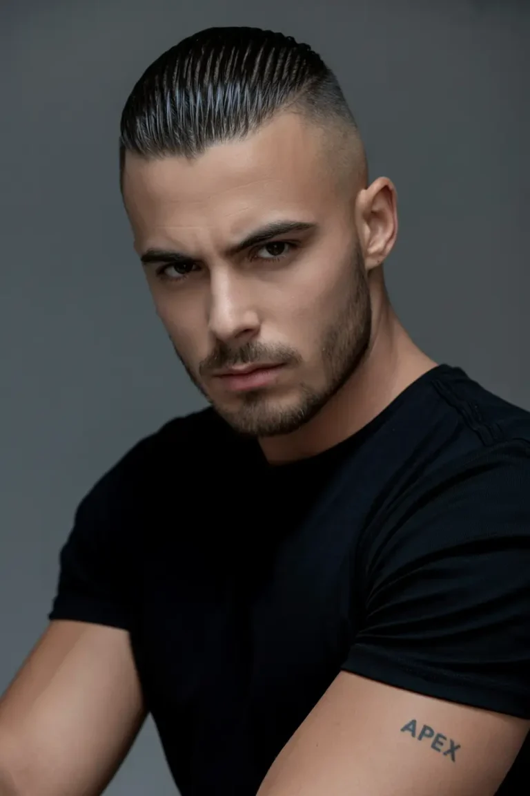 20 Short hair with beard for curly haircuts