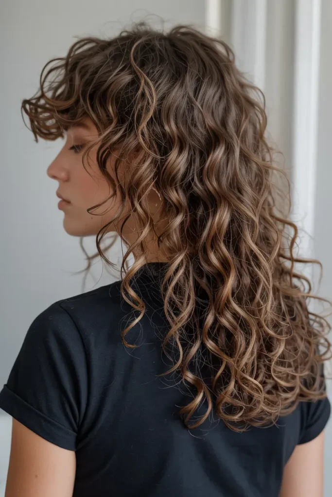 20. Carefree Messy Curls
