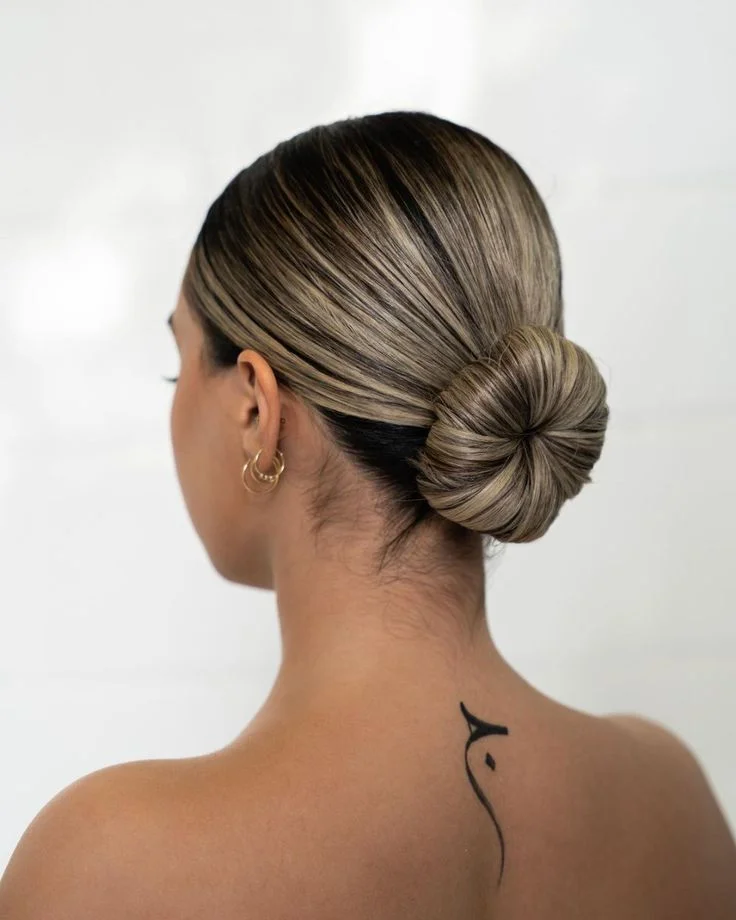 Low Sleek Bun
