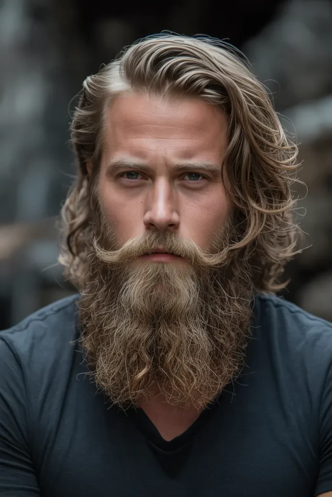 4. Long Viking Beard