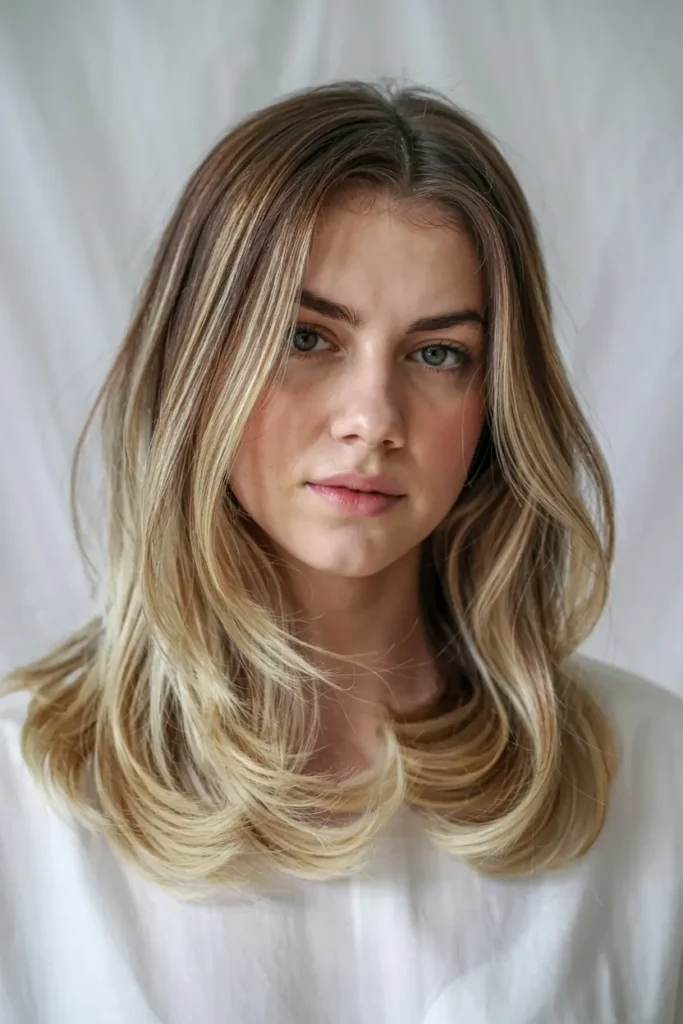 6. Face Framing Ash Blonde Balayage