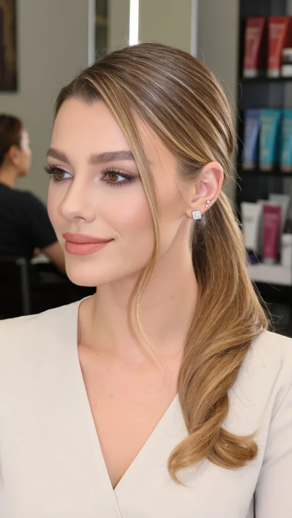 Polished Low Ponytail