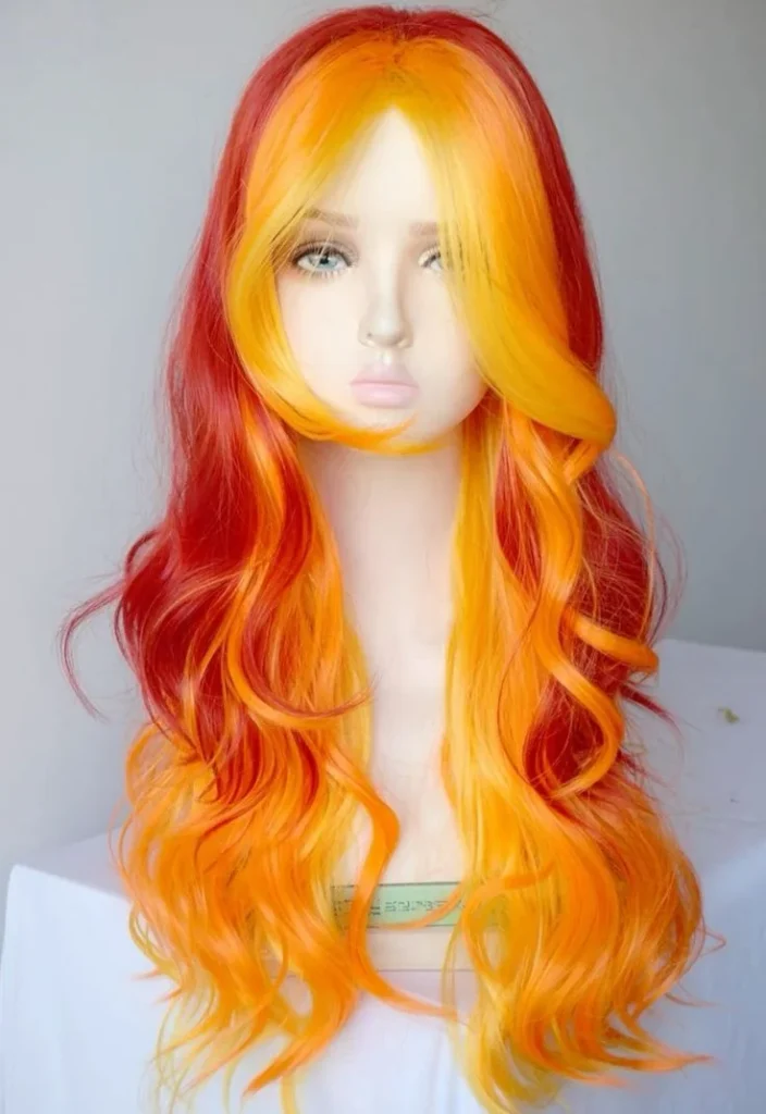Vibrant Colored Wig