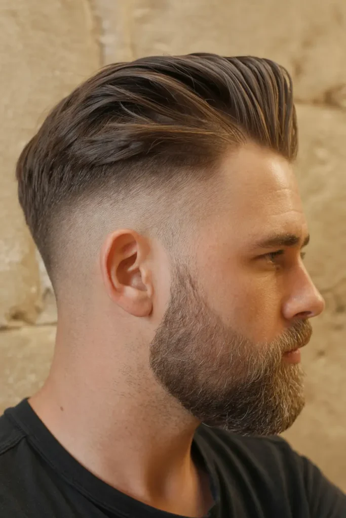 8. Faded Beard Fade